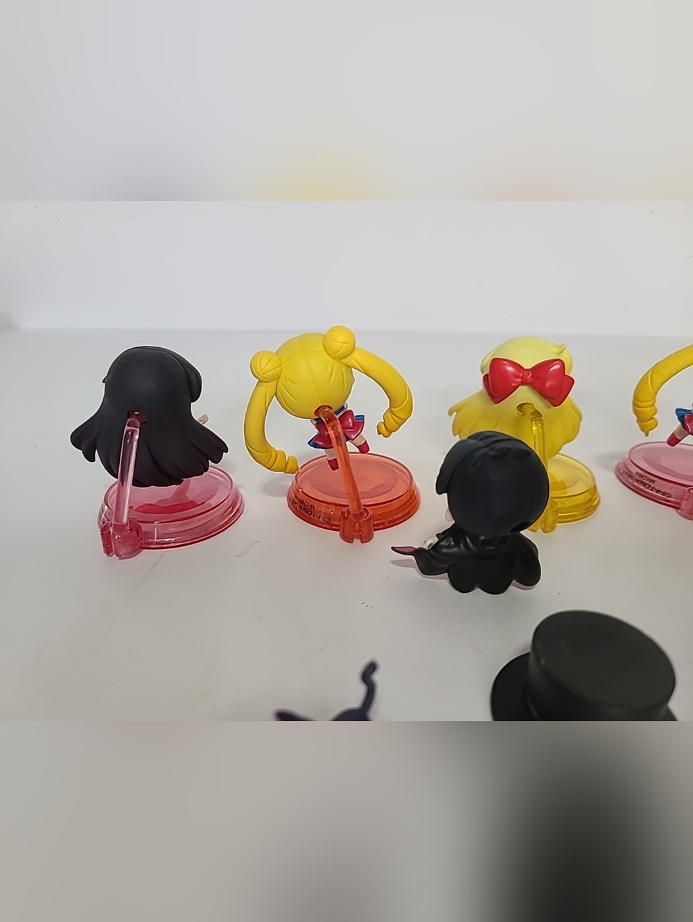 Sailor Moon Petit Chara Mini Figure Lot MegaHouse Luna Artemis Tuxedo Mask - Picture 9 of 11